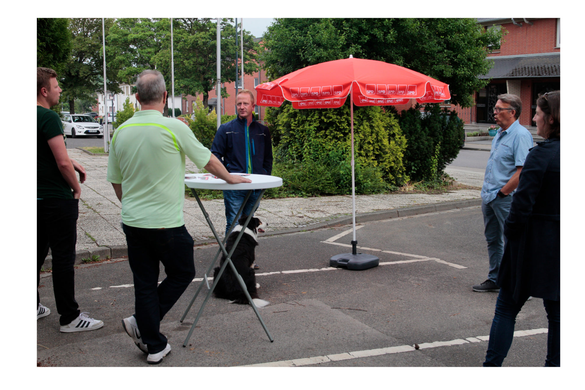 Info-Stand Kinzweiler 24.06.2021