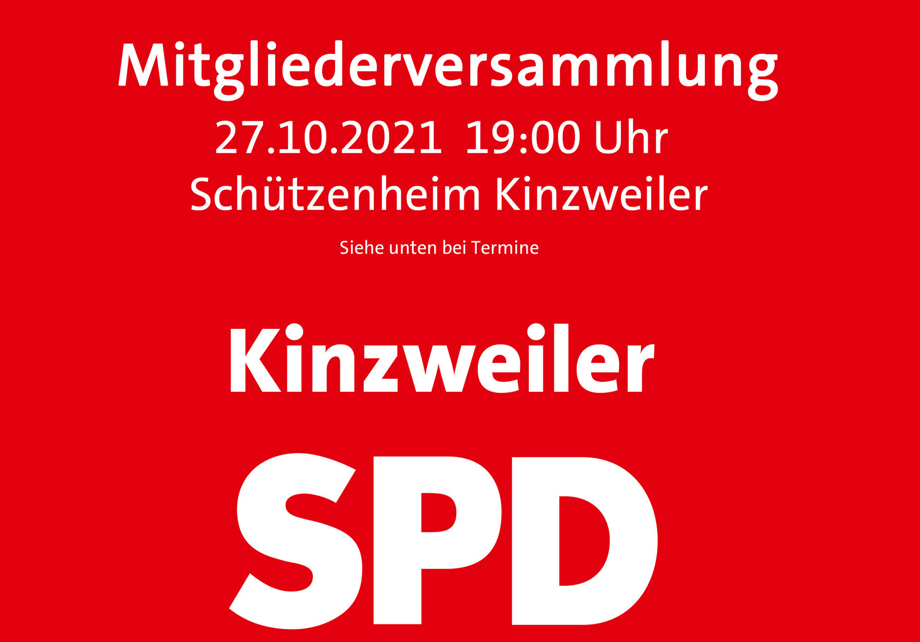 Mitgliederversammlung