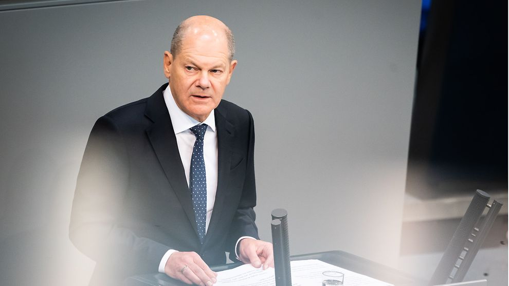Regierungserklärung Olaf Scholz